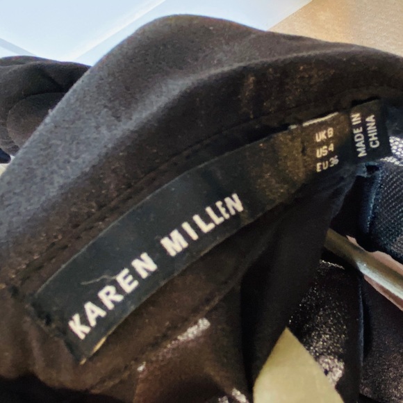 Karen Millen black dress with tons of details! - Picture 8 of 11